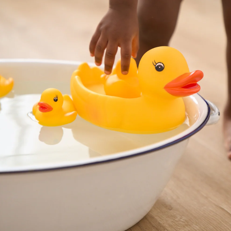 Kit De Baño Rubber Duck Para Bebé Con 6 Unidades - Foto 3
