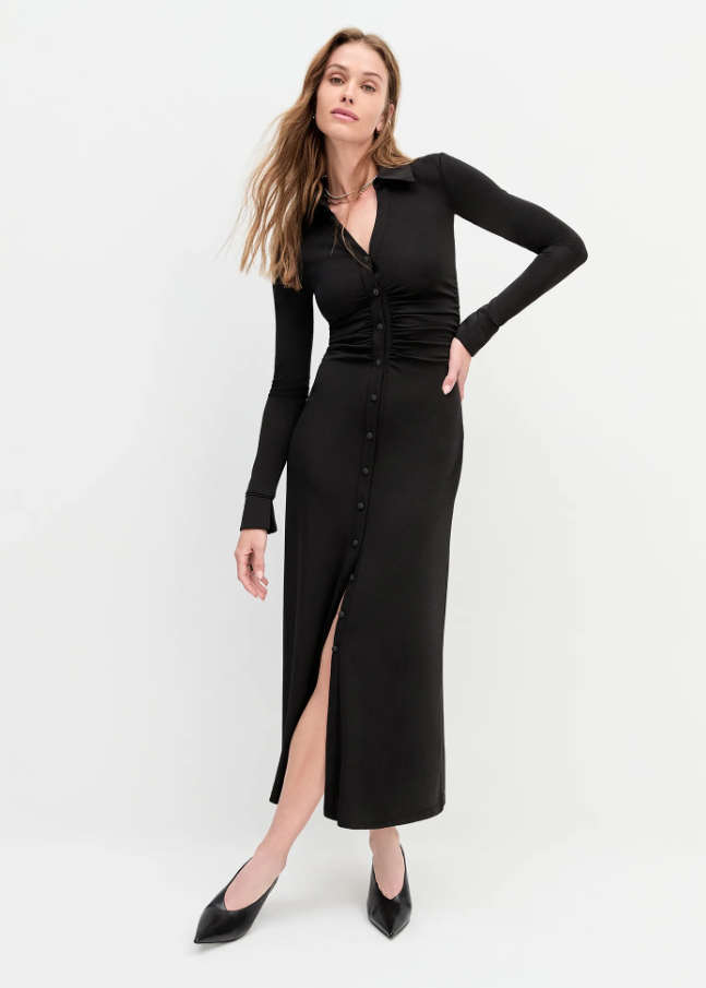 Naomi Dress, Black Xs