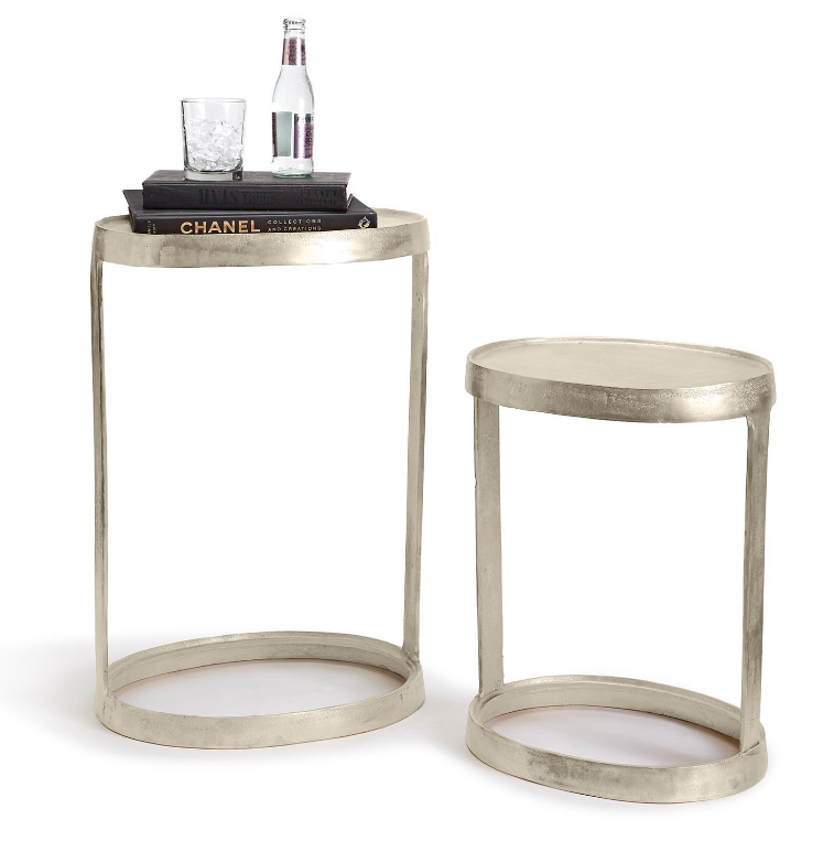 Industrial Round Accent Table - 13 Hub Lane   |  