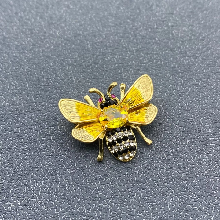 Little Bee Brooch - 13 Hub Lane   |  Brooches