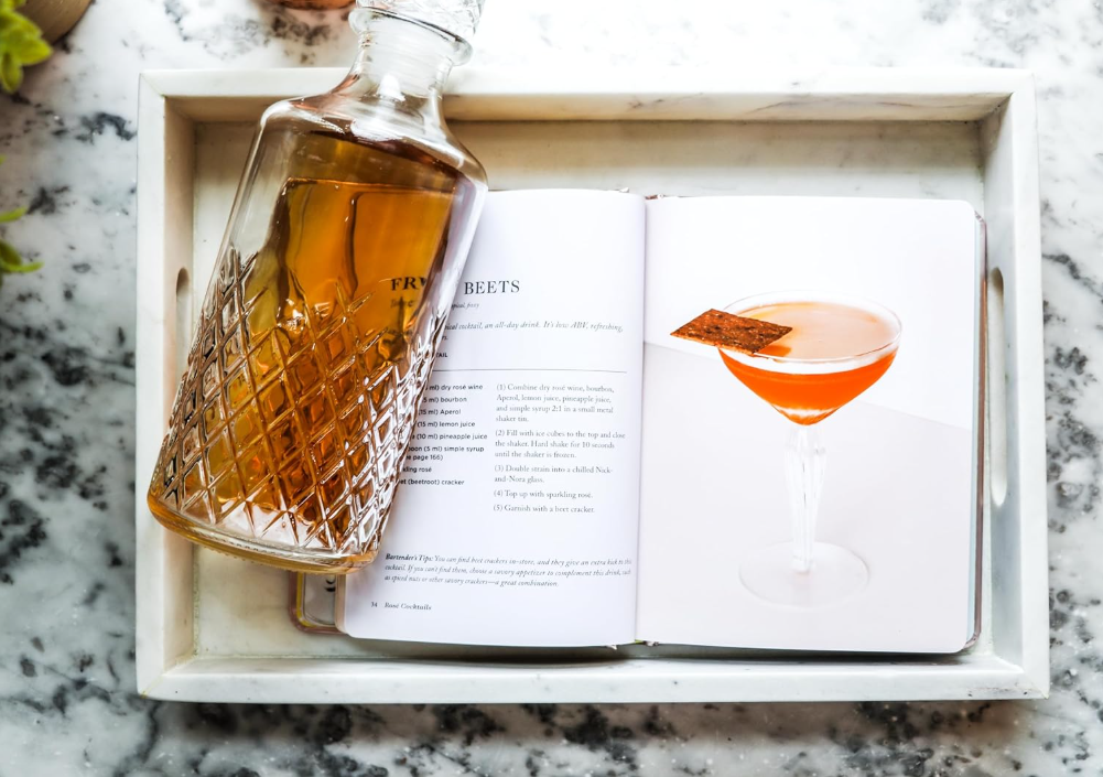 Rosé Cocktails: A Collection of Classic and Modern Rose Cocktails - 13 Hub Lane   |  Mixology Books