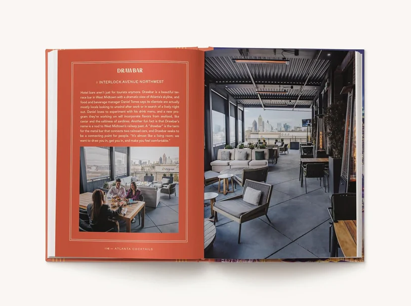 Atlanta Cocktails: An Elegant Collection of Over 100 Recipes Inspired by Georgia’s Capital - 13 Hub Lane   |  Mixology Books