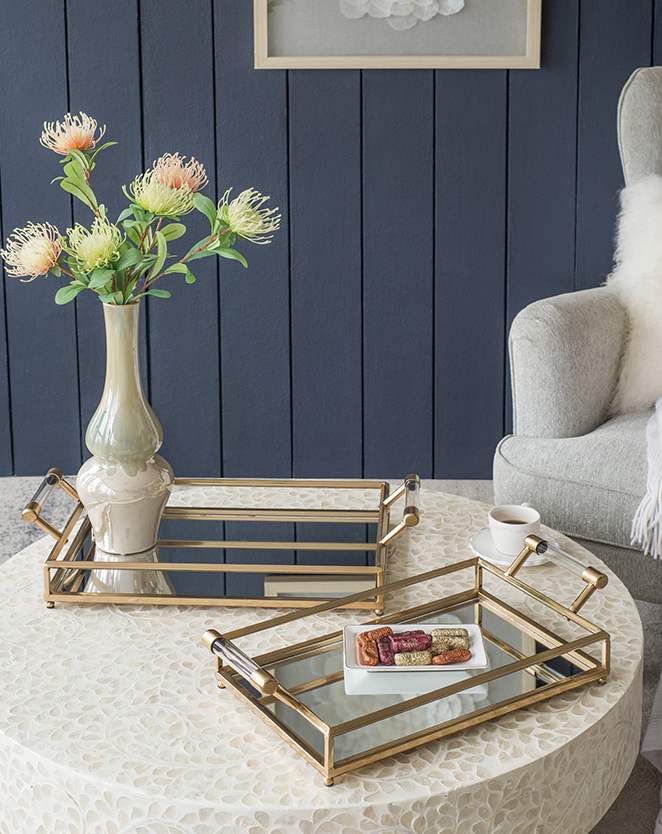 Mirror Decorative Tray