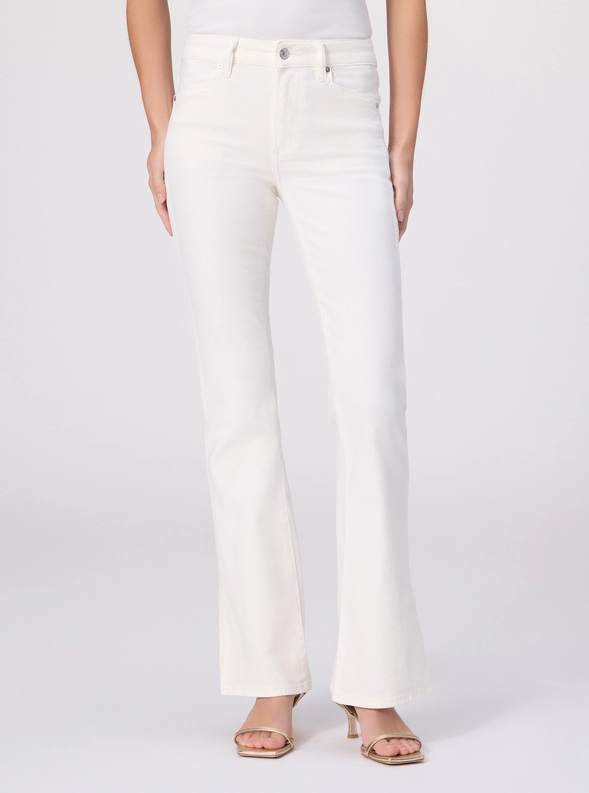 High Rise Laurel Canyon Petite Bootcut Jean, Tonal Ecru