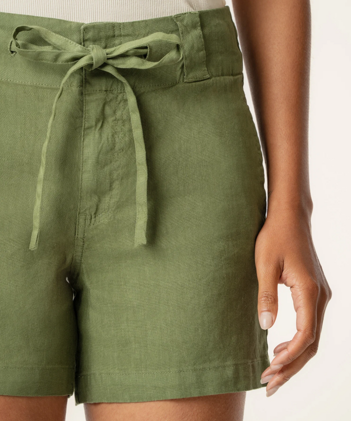 Kut From the Kloth Katie Linen High Rise Short, Dill