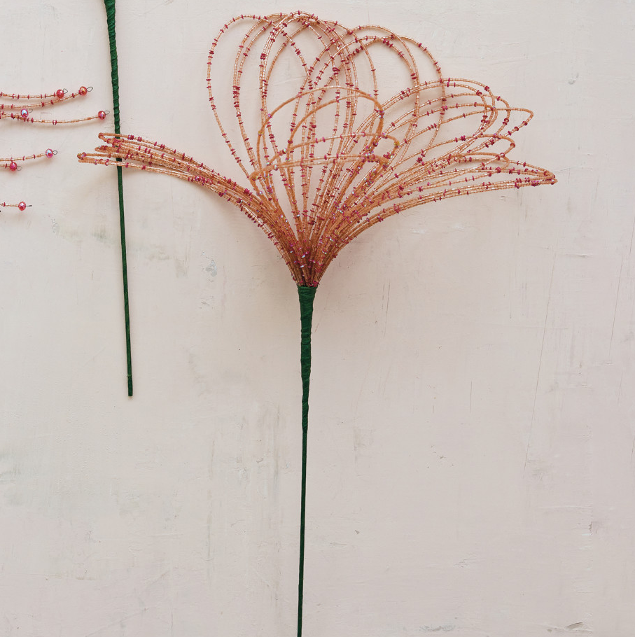 Glass & Acrylic Beaded Spray Stem