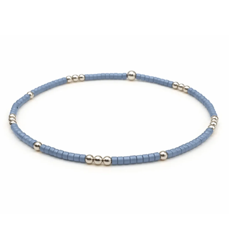 Newport Beaded Bracelet - 2mm