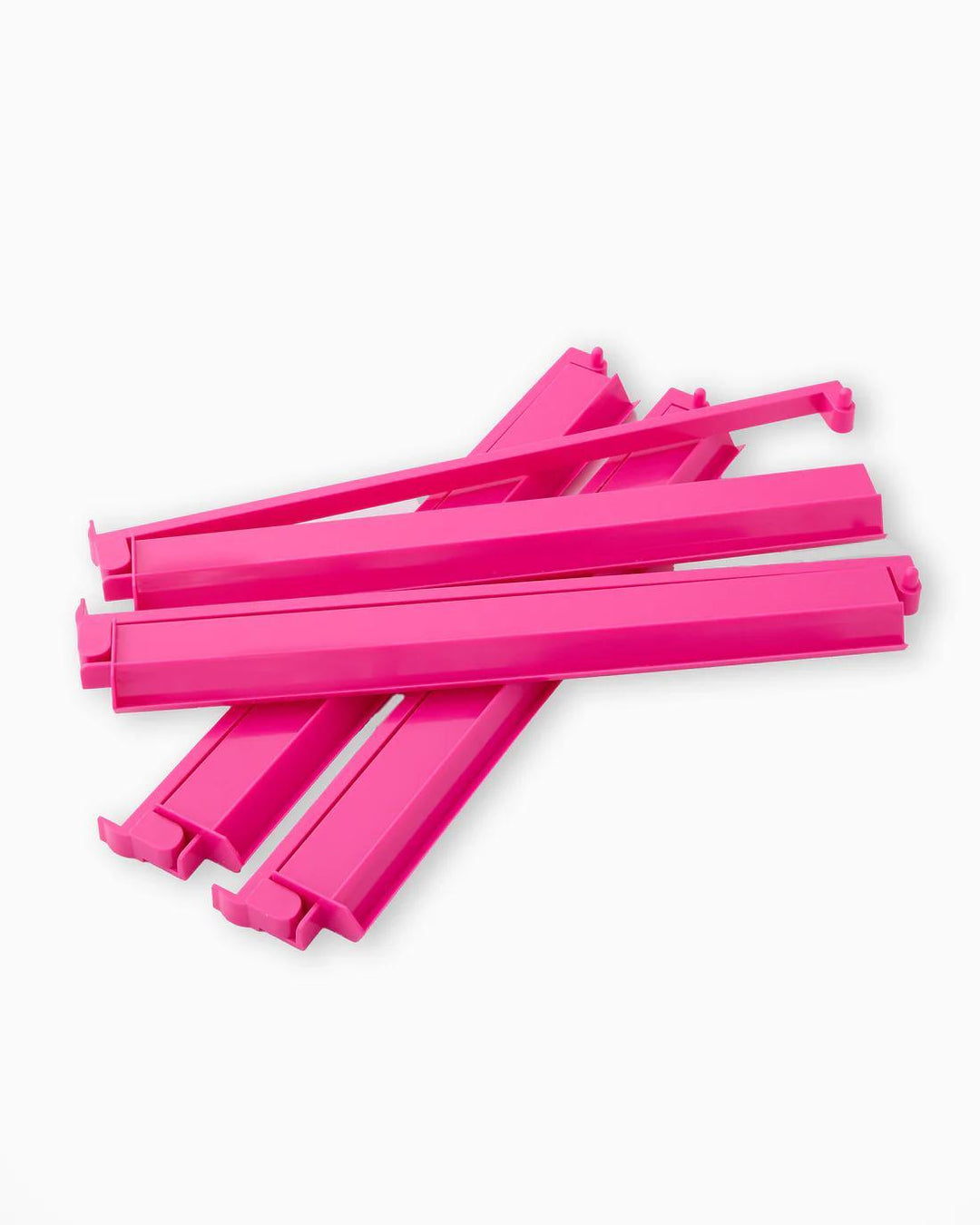 Acrylic Rack & Pusher Set, Hot Pink