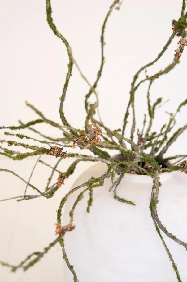 Artificial Moss Covered Branch