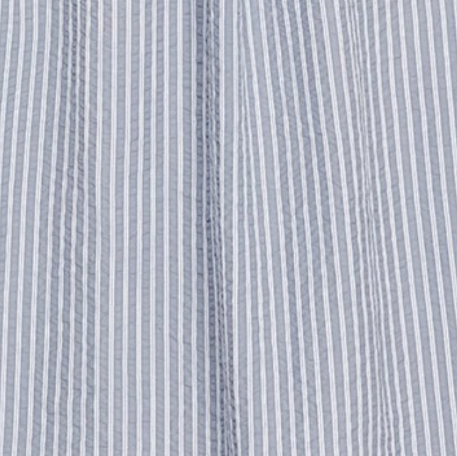 Belted Button-Up Midi, Light Blue Stripe - 13 Hub Lane   |  