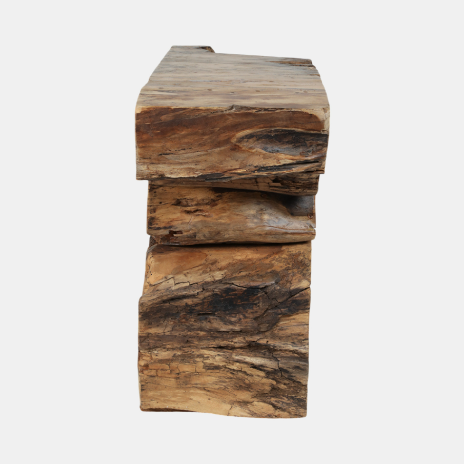 Exposed Root Console Table