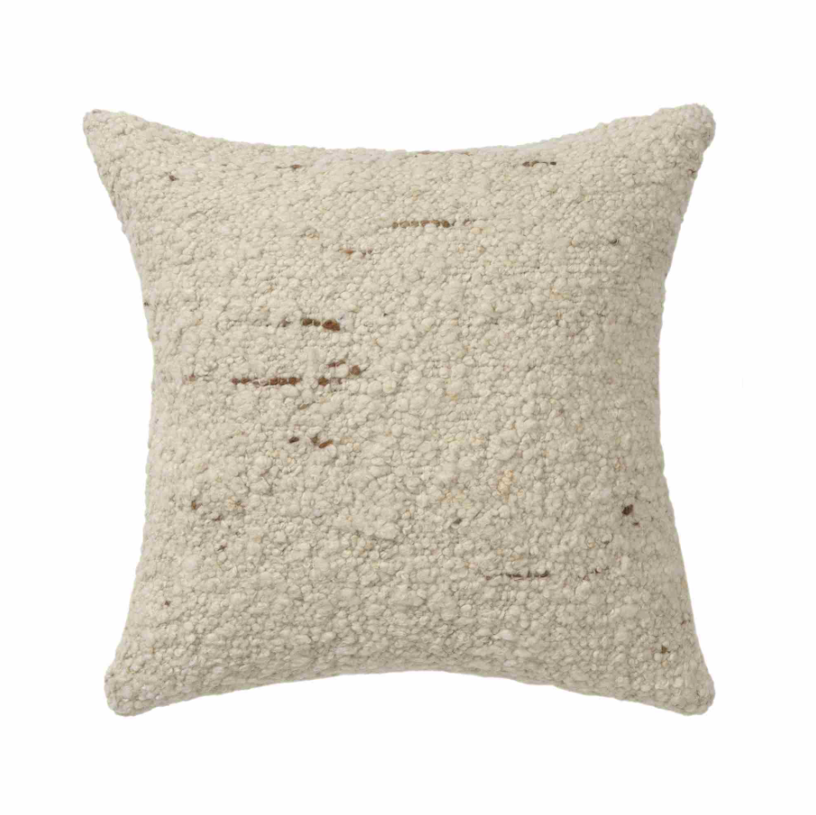 Ivory Boucle Pillow - Thumbnail 2