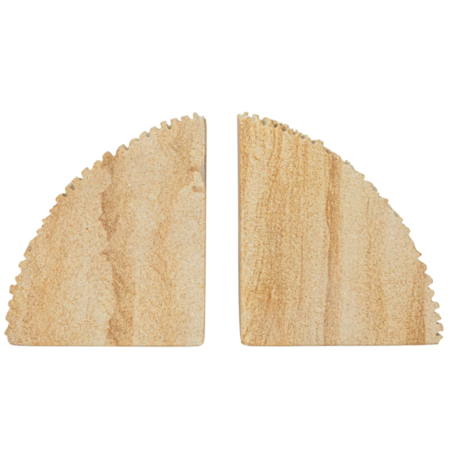 Sandstone Bookend w/ Ribbed Edge - Thumbnail 2