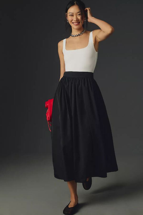 Second Skin by RD Style Tia Sleeveless Scoop-Neck Bodysuit, White - 13 Hub Lane   |  Scoop Neck Bodysuits