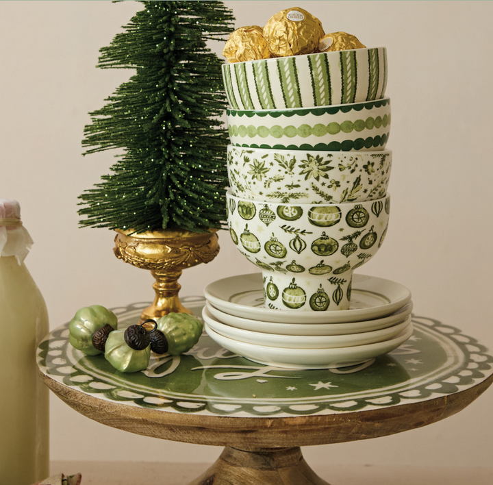 Holiday Stoneware Dish
