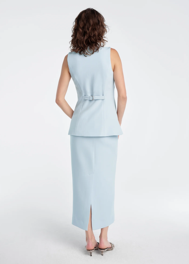 The Rachel Vest, Sky Blue