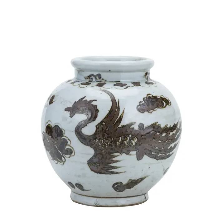 Rusty Brown Jar Phoenix