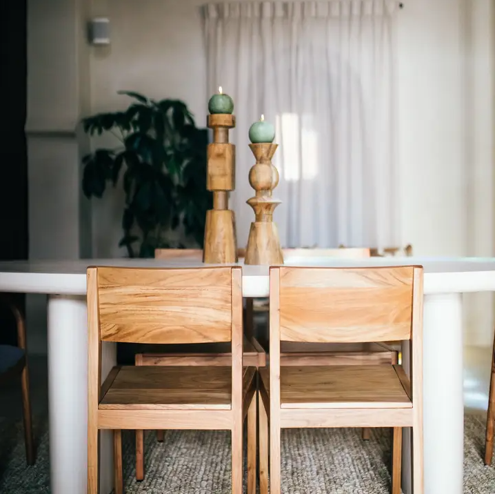 Rotello Mango Wood Candle Holder, Natural - 13 Hub Lane   |  Wood Candle Holders