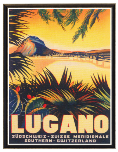 Vintage Travel Poster - 13 Hub Lane   |  