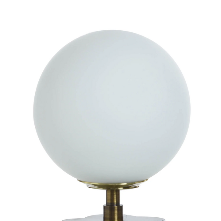 Amabel Accent Lamp, Black - 13 Hub Lane   |  Marble Table Lamps