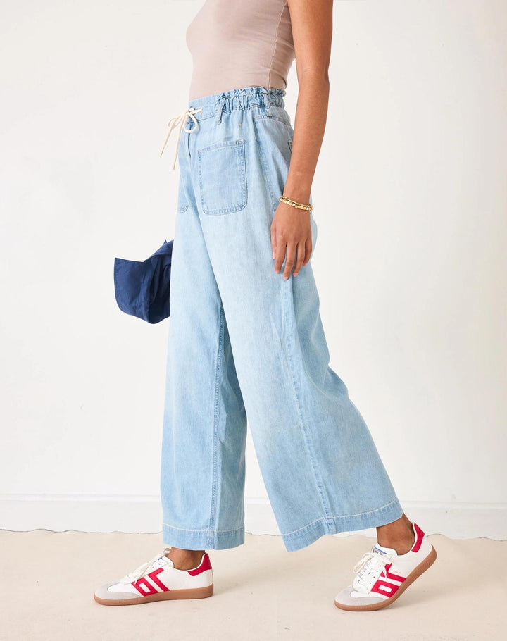 Londonberry Drawstring Jeans, Salty