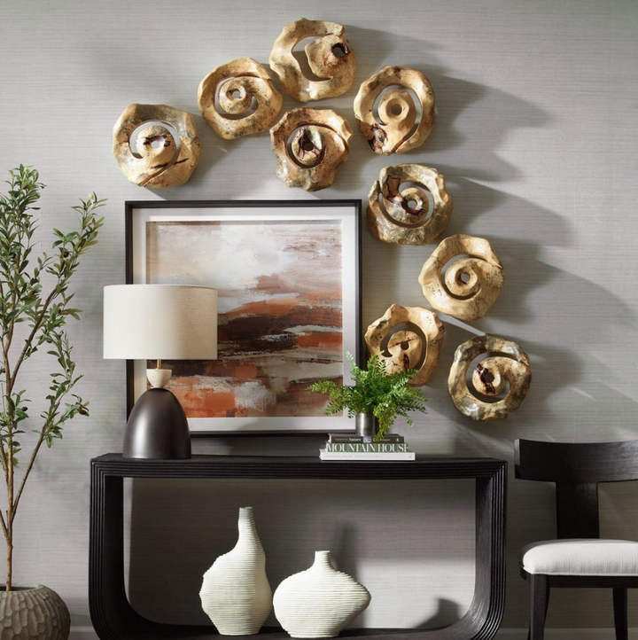 Corkscrew Wood Wall Decor - 13 Hub Lane   |  Wooden Wall Decor