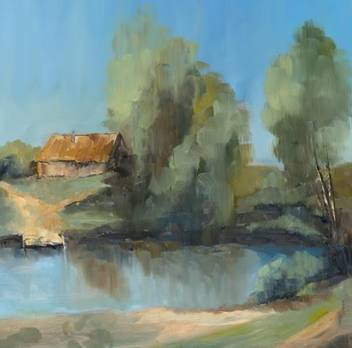 View from the Dock - 13 Hub Lane   |  Linen Art