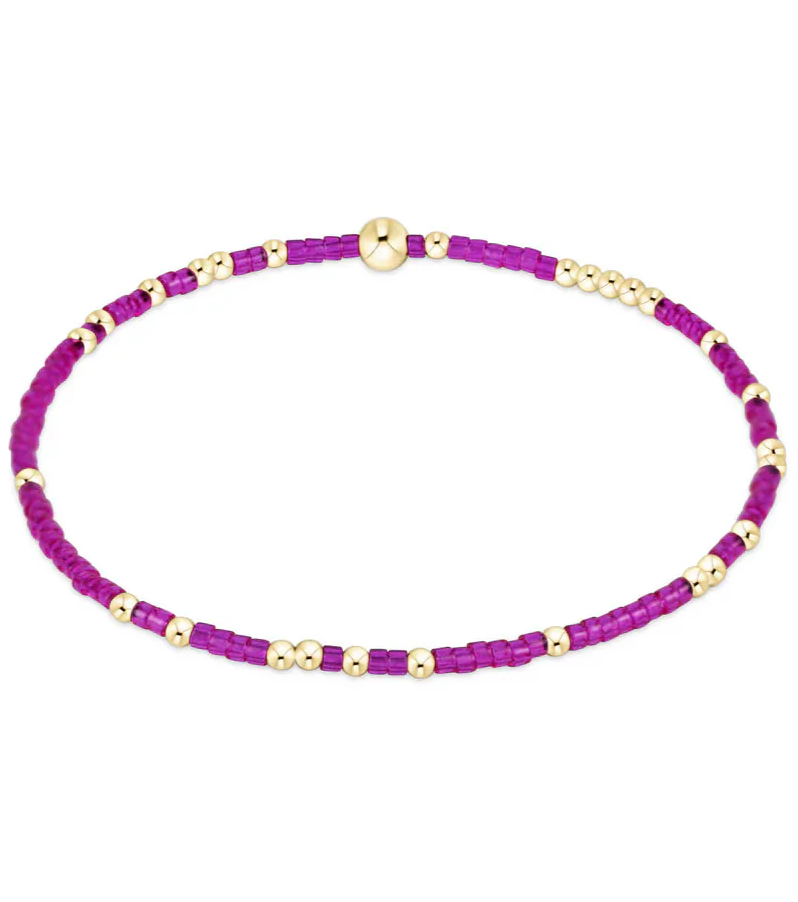 enewton Hope Unwritten Bracelet - Fuchsia - 13 Hub Lane   |  Beaded Bracelets
