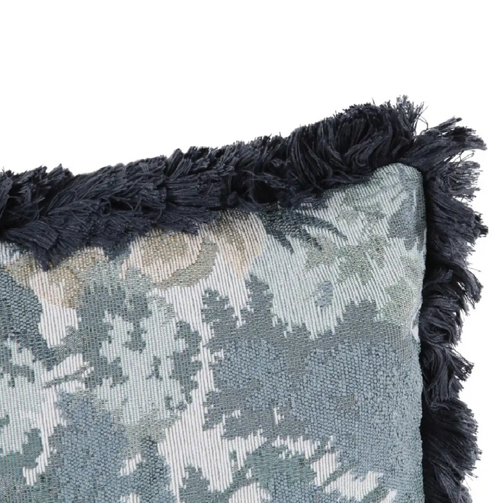 Yasmin Tapestry Lumbar Cushion, Blue