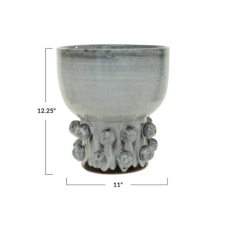 Dotted Footed Vase - 13 Hub Lane   |  