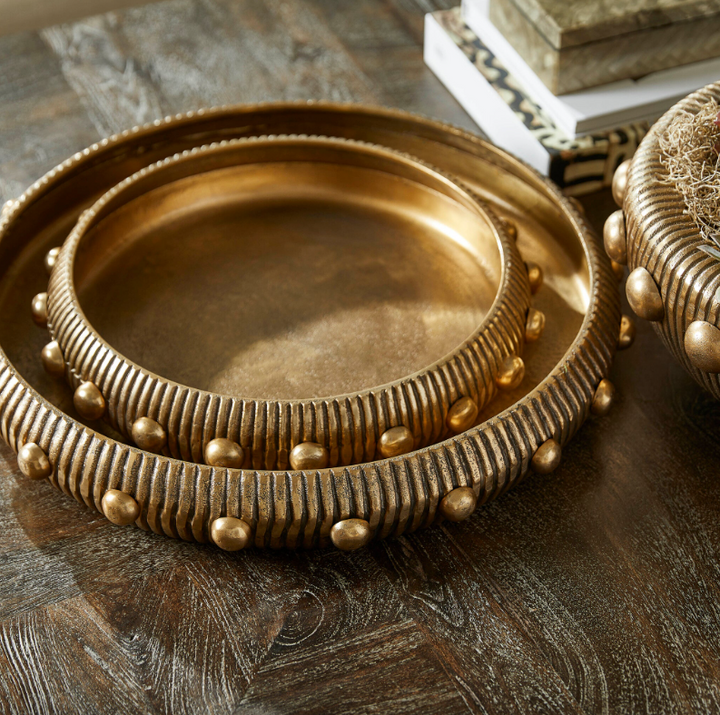 Batten Tray Antique Brass