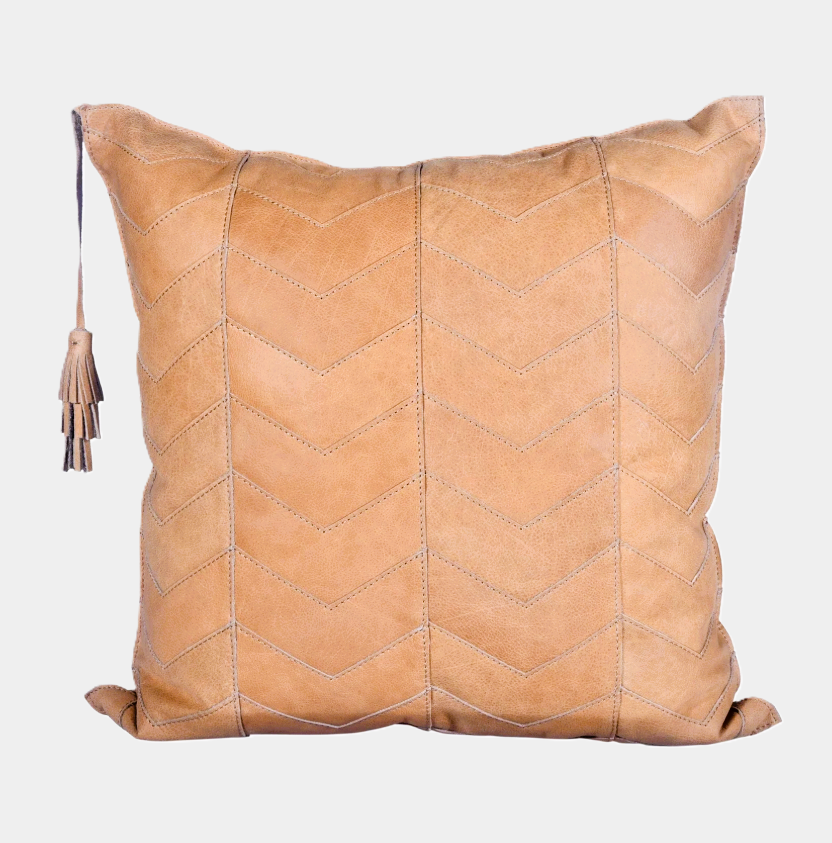 13 Hub Lane Chevron Tassle Pillow - Thumbnail 3