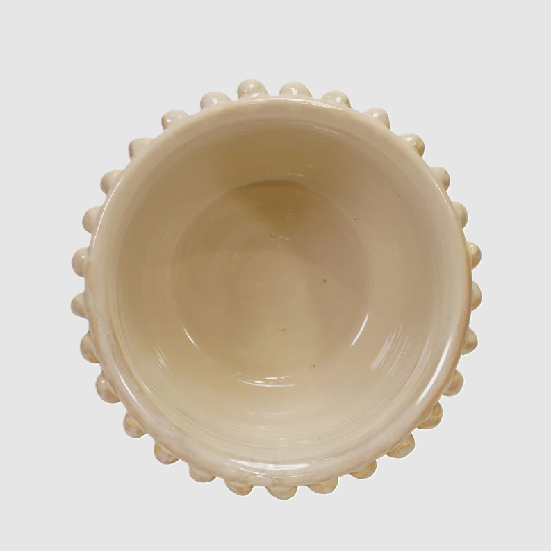 3D Formed Terra-Cotta Footed Planter - 13 Hub Lane   |  Stoneware Planters