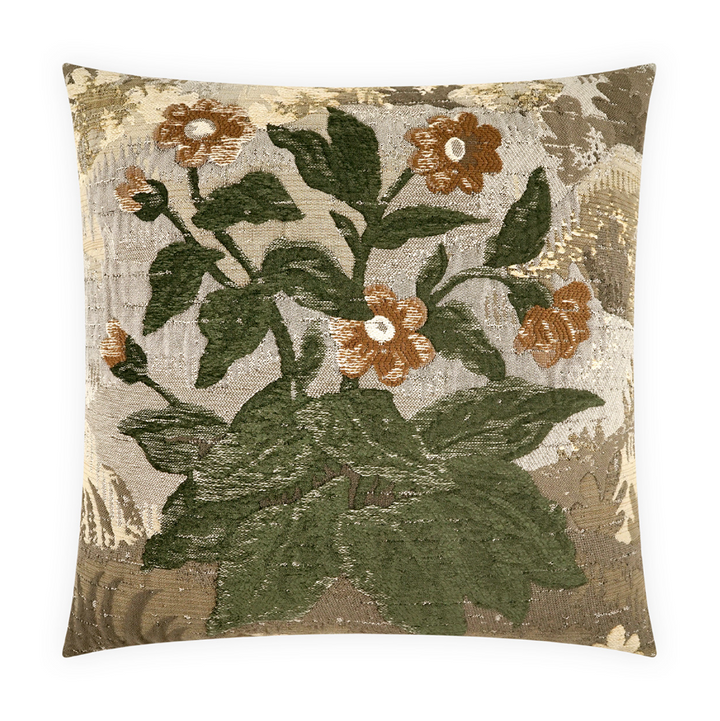 Barcelos Pillow, Pine - 13 Hub Lane   |  Embroidered Pillows