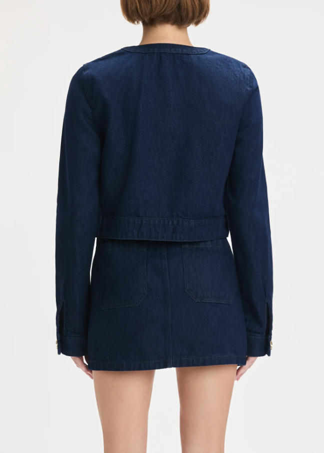 Denim Emily Jacket, Stout - 13 Hub Lane   |  Denim Jackets