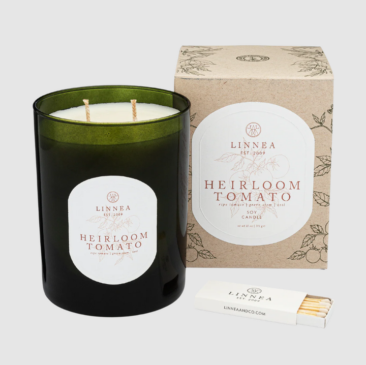 Linnea Heirloom Tomato Two-Wick Candle