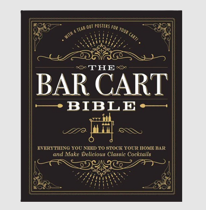 Bar Cart Bible - 13 Hub Lane   |  Mixology Books