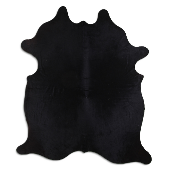 Natural Black Cowhide
