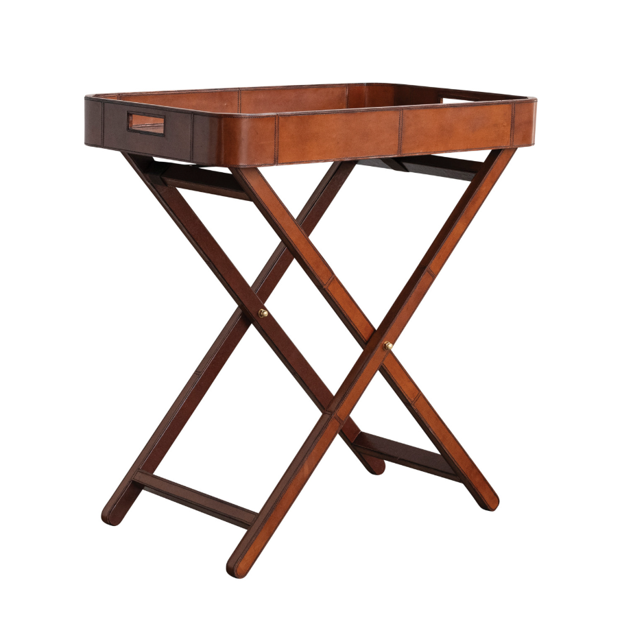 Leather Butler Tray - 13 Hub Lane   |  