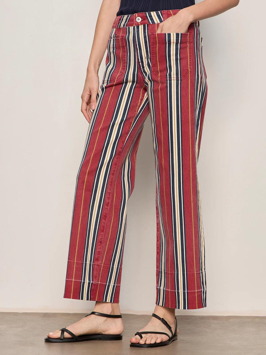 Mariner Jeans, Very Berry Stripe