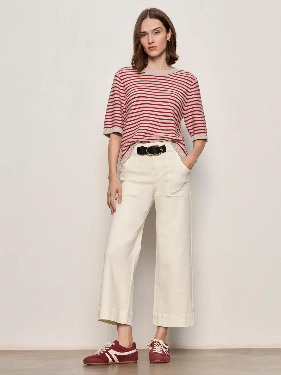 Insider Crop Pants, Collagen