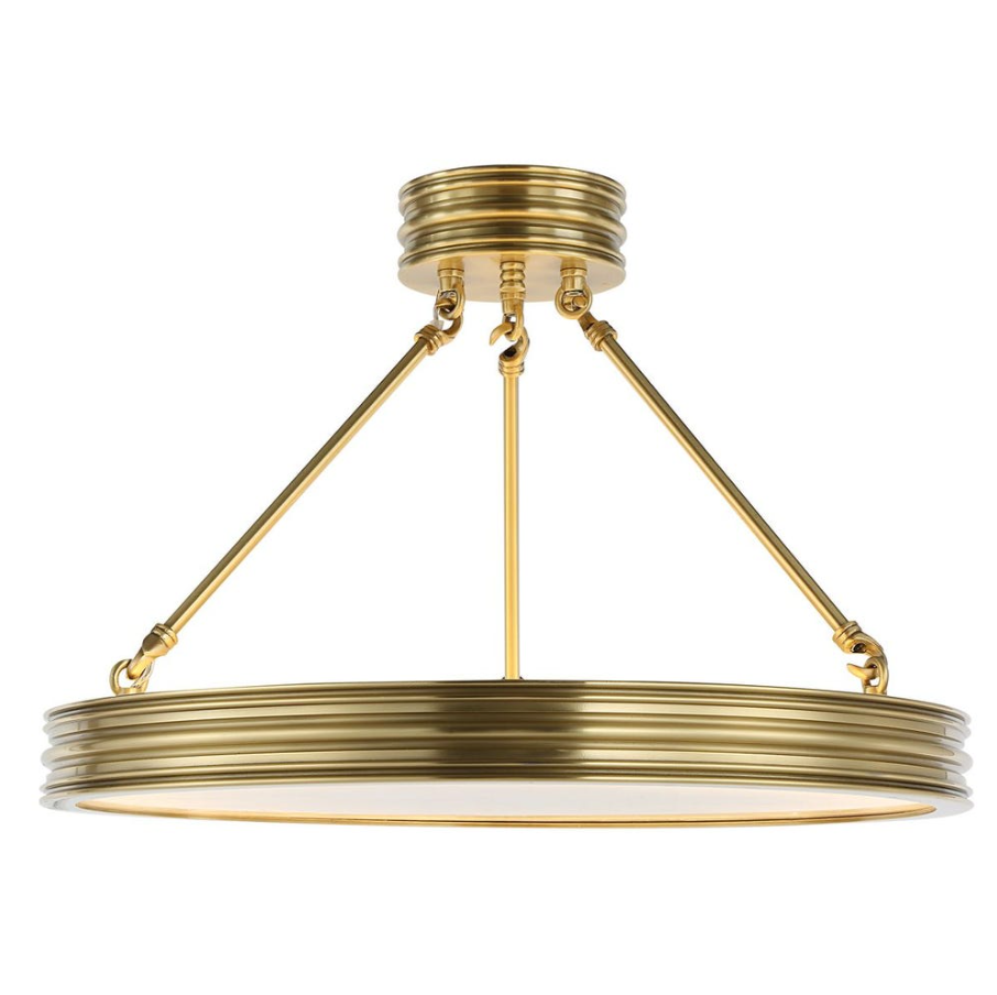 Newport LED Semi-Flush Mount - 13 Hub Lane   |  Semi-Flush Mounts