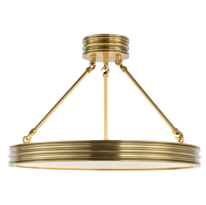 Newport LED Semi-Flush Mount - 13 Hub Lane   |  Semi-Flush Mounts