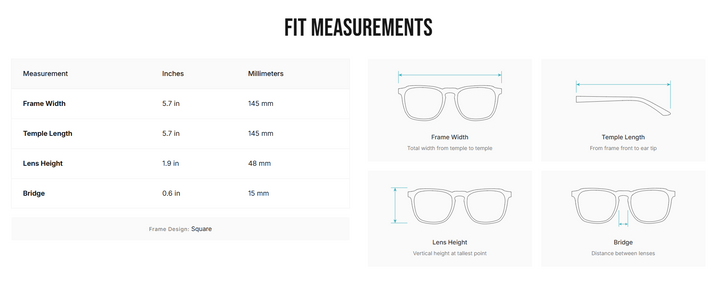 I-SEA Palmer Sunglasses - 13 Hub Lane   |  Square Sunglasses