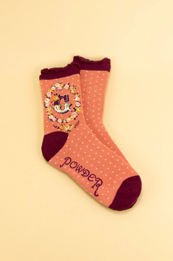 'G' Alphabet Socks