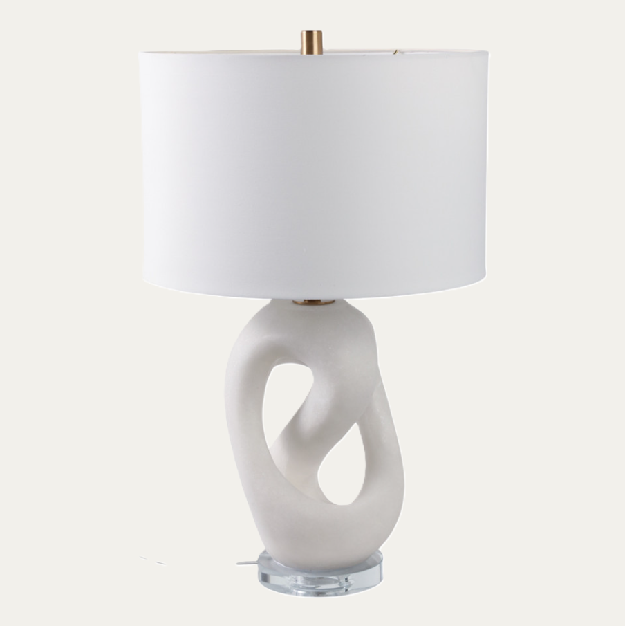 Venta Quartz Resin Table Lamp - 13 Hub Lane   |  Resin Table Lamps