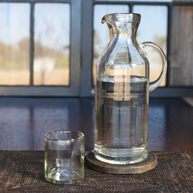 Cantina Recycled Glass Carafe - 13 Hub Lane   |  Carafes