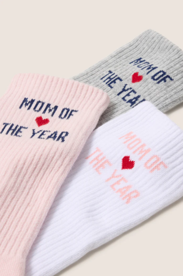 Favorite Daughter Mom of the Year Box Sock Set