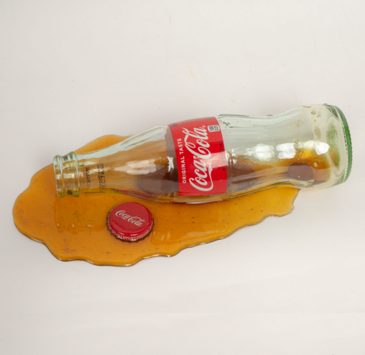 Spilled Coke Bottle