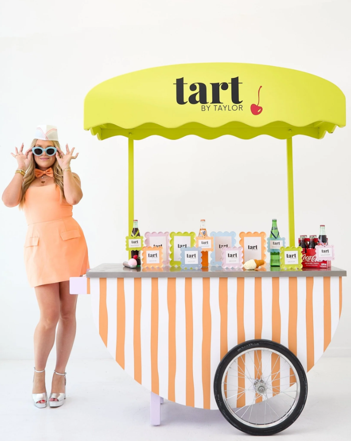 Acrylic Frame, Chartreuse - 13 Hub Lane   |  Acrylic Frames